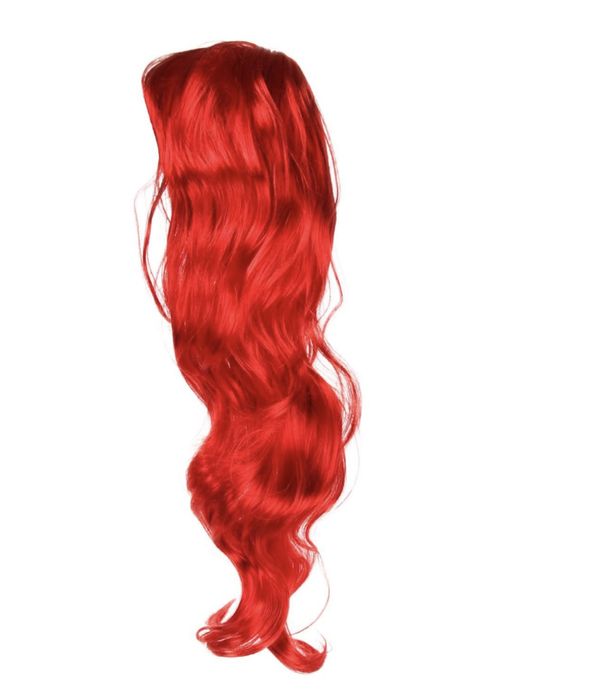 Карнавальный парик красный