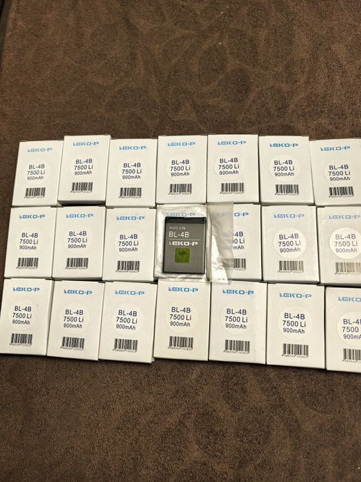 Батерия за Нокия BL-4B. 3,7V.Капацитет 900mAh.