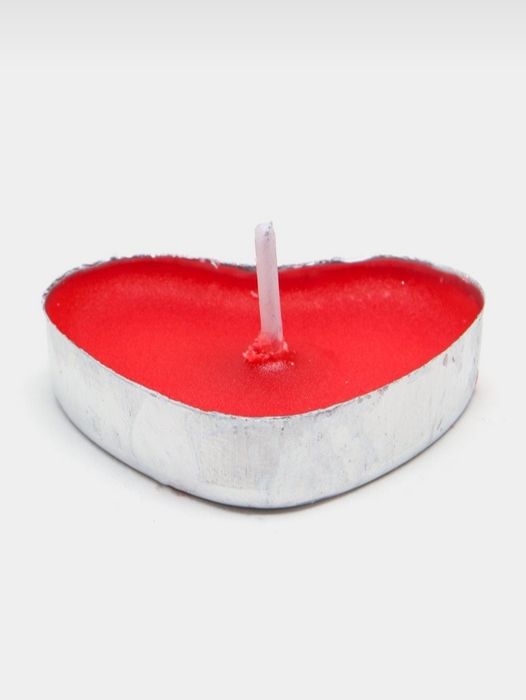 Свечи сердечка романтический