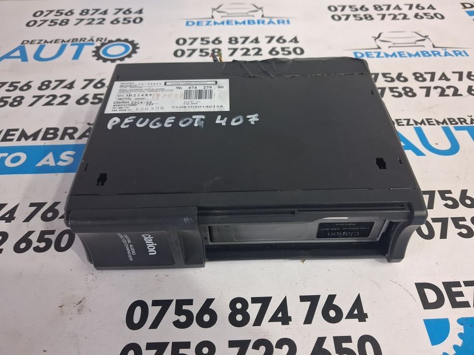 Magazie CD uri Peugeot 407 2006