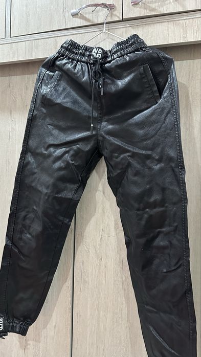 кожанные брюки koja ishton