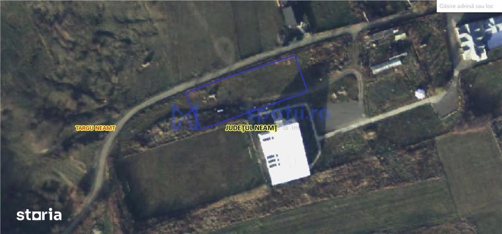 Teren de la 240mp la 2900mp, Targu Neamt, spectaculos, str. Vulturi