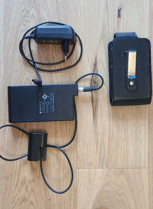 Kit Alimentare Continuă DSLR / Mirrorless – DC Coupler DR-E6 + Baterie Externă Li-ion 6000mAh - folosit