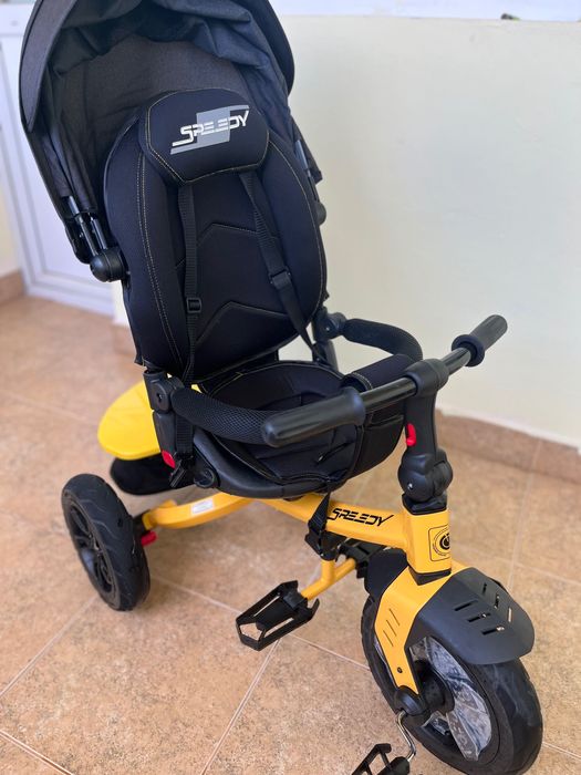 Триколка SPEEDY - Yellow&Black