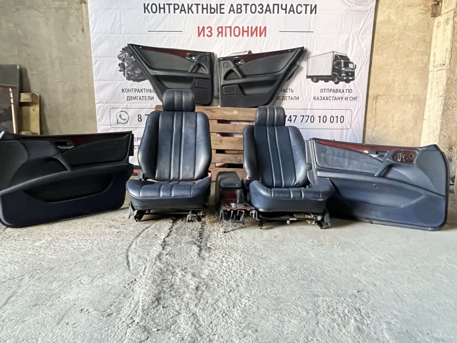 Кожанный салон Мерседес W210