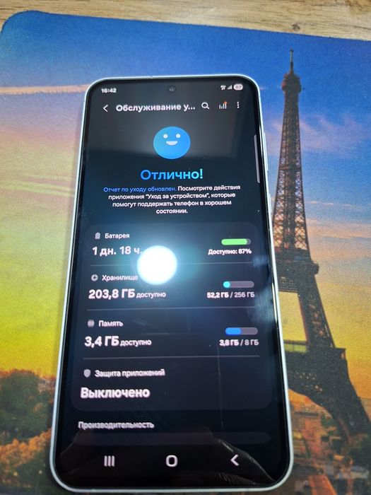 A55 8/256 ideal holatda tela garantiya kor.dok.ful