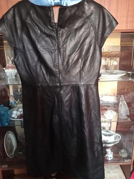 Платье кожаное германия