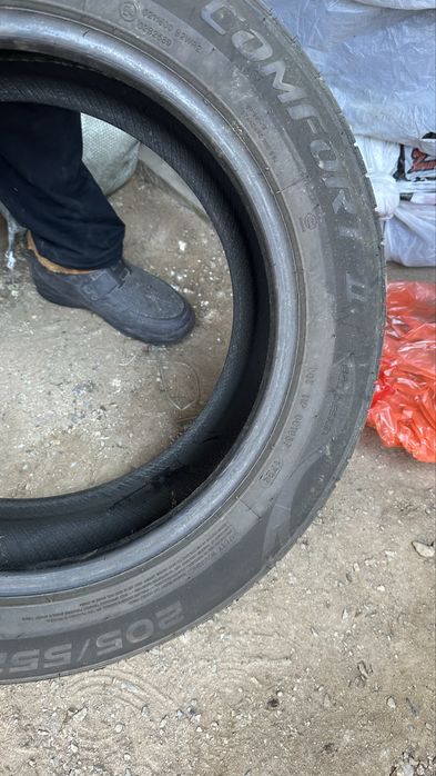 Летние шины б/у, комплект