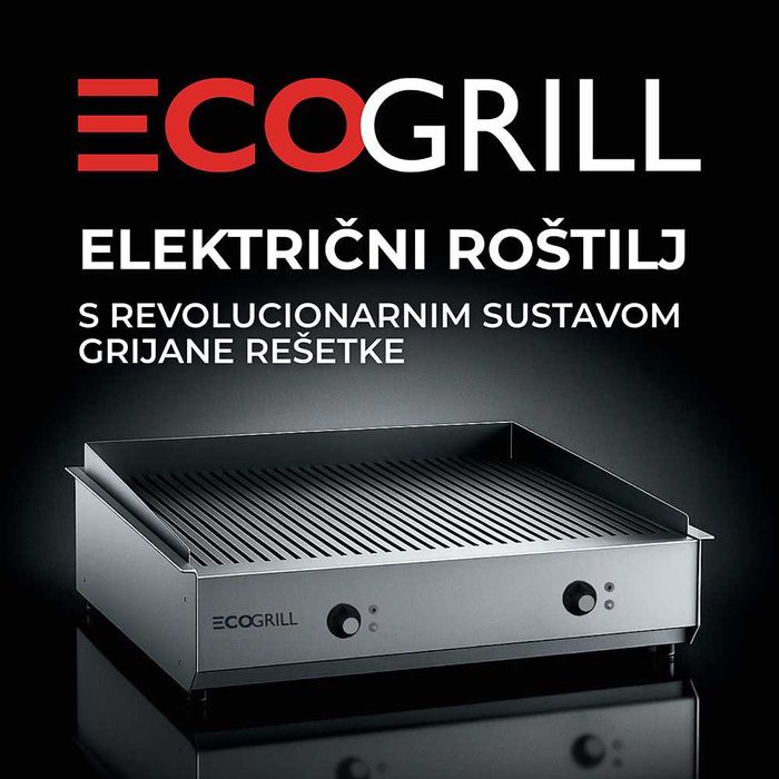 професионална електрическа скара Ecogrill –  EG 6C 800.