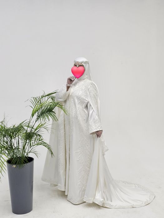 Свадебное платье фасон абая