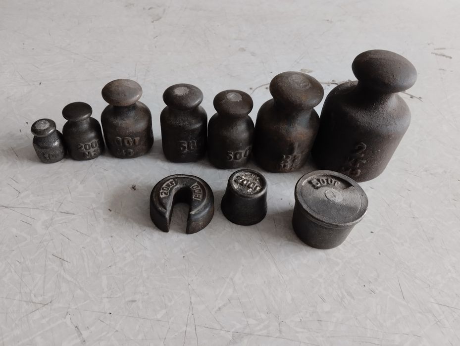 Гиря чугунный комплект