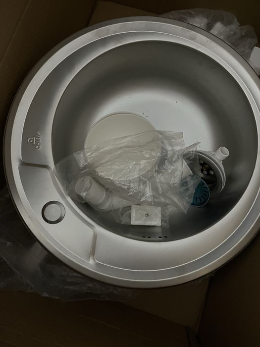 Круглая мойка для кухни