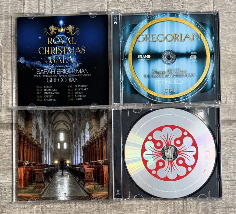 Lot 7 cd-uri cu muzica Gregoriana (Gregorian Chant)