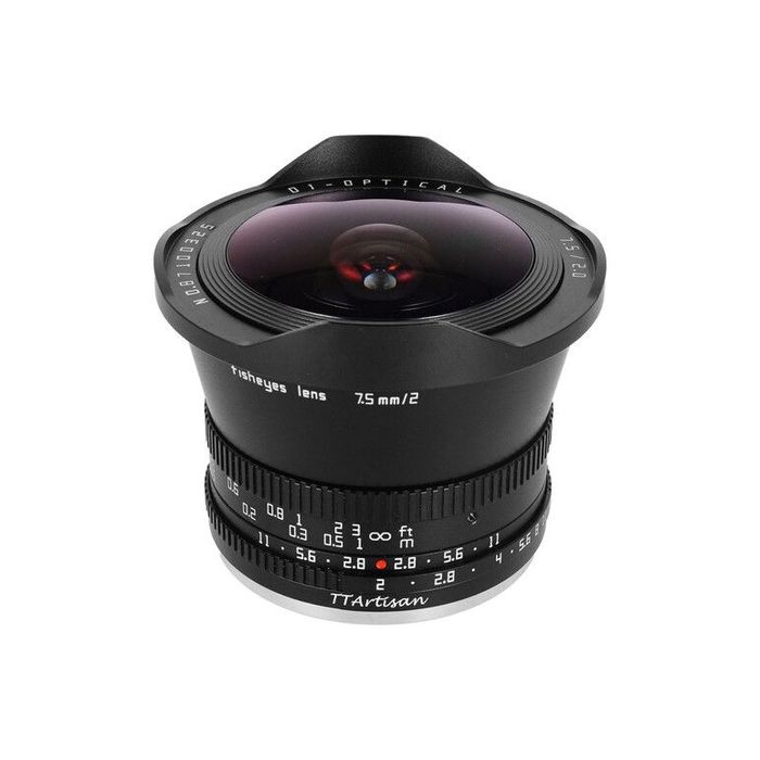 Obiectiv Manual TTArtisan 7.5mm F2 MFT Fisheye