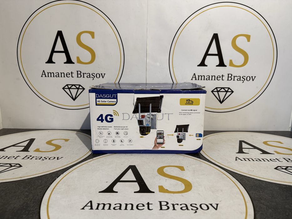 Camera video Dasgut 4G panou Solar
