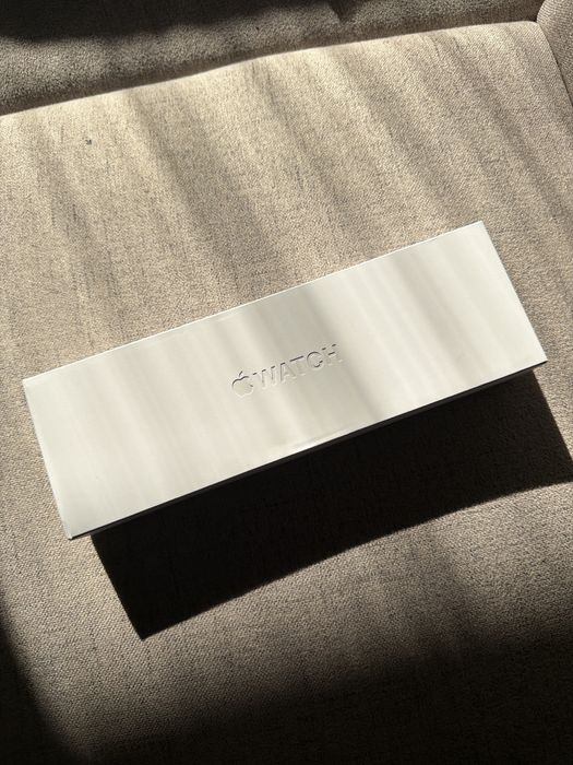 Apple watch seria 12 light gold de 42mm gps, nou, sigilat