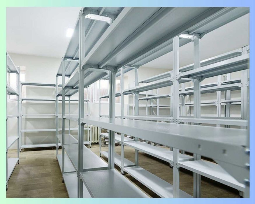 Arxiv stellaj, rafli metall tokchalar, ombor  tokcha, архивный стеллаж