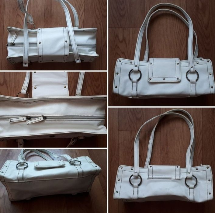 Женская белая cyмка