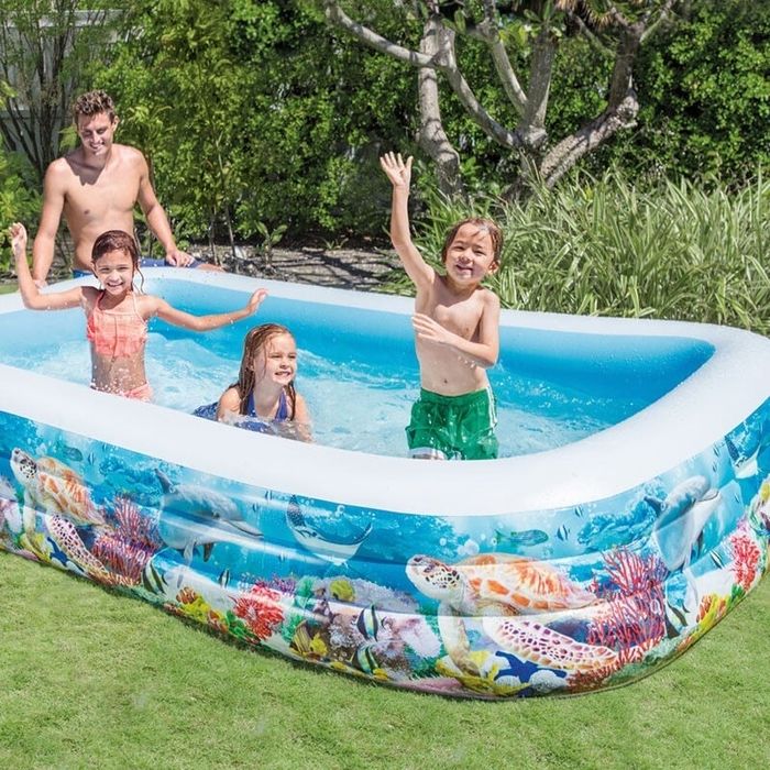 Piscina gonflabila INTEX 305 cm x 183 cm x 56 cm,noua,pompa umflat GRATIS