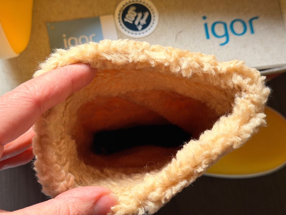 Igor Гумени ботуши Splash Nautico Borreguito W10207-050 Цвят: жълти