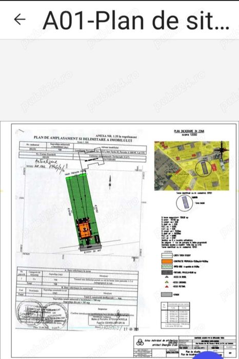 Teren Mamaia sat,M17,700mp,deschidere 14,5