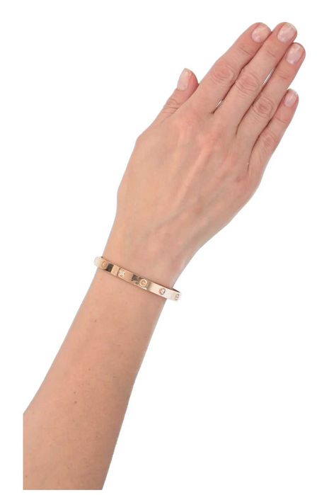 Bratara Cartier Love - Diamonds Rose Gold 16 Gold 18K Diamond