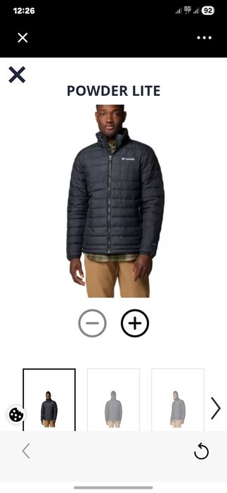 Geacă Columbia bărbați xxl  culoare negru
