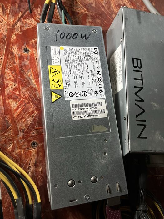 Surse mining 1000w - 1600w ASIC BTC