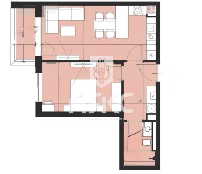 Продава се Двустаен апартамент в София, Кръстова вада - 76 кв.м за 3290 €/кв.м - Снимка #2