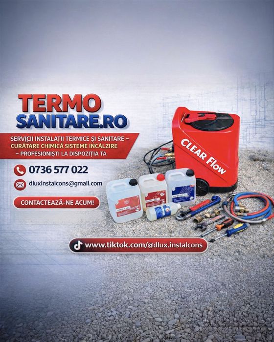 Curatare Spalare chimica sisteme incalzire