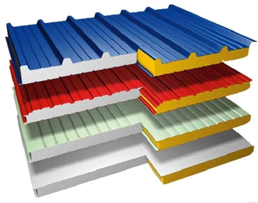 Сэндвич-панели/Sendvich panelar. Кровельные и стеновые. Прямо с завода