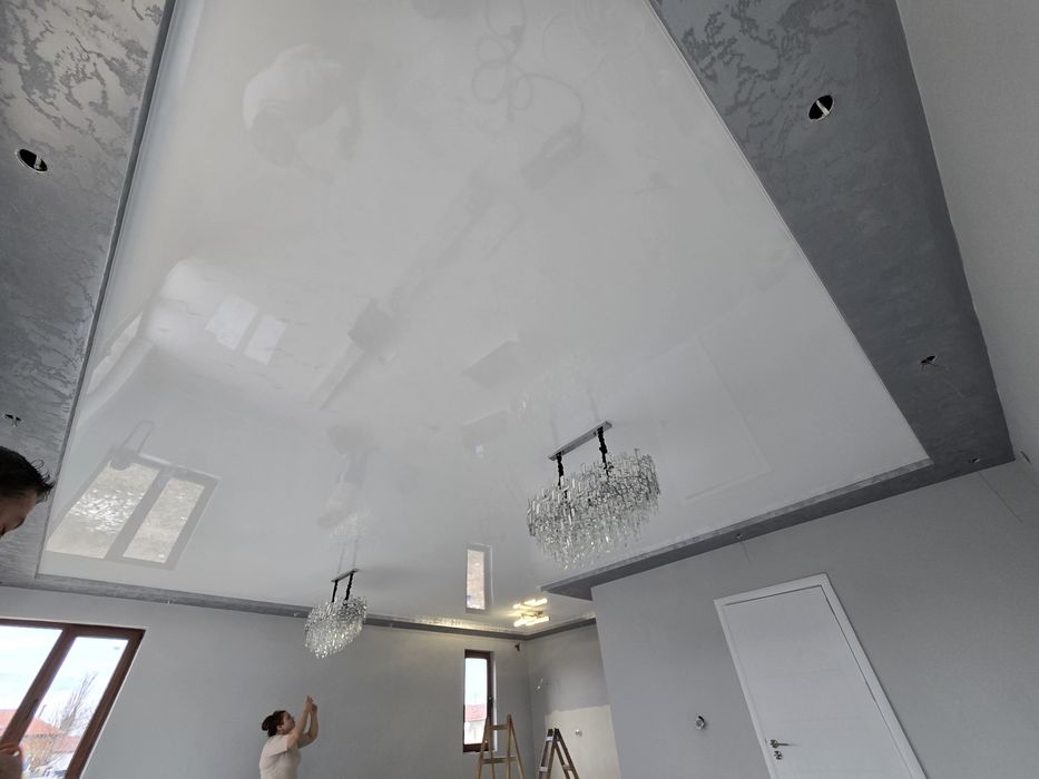 Опънат Таван  Хол Коридор Спалня Опънати тавани