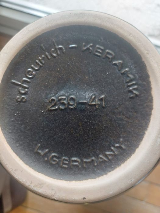 Vază Mid-Century Fat lava Germania