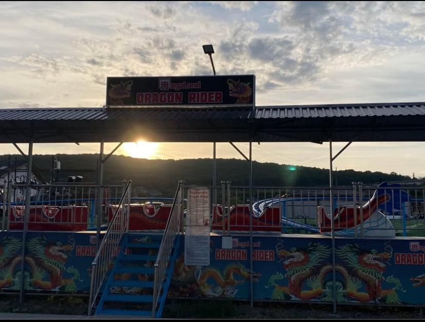 Roller coaster montagne rusă pentru copii si adulti „Dragon Rider”