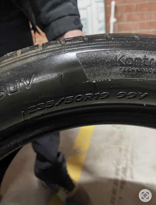 Продаются шины 235/50/19 Henkook