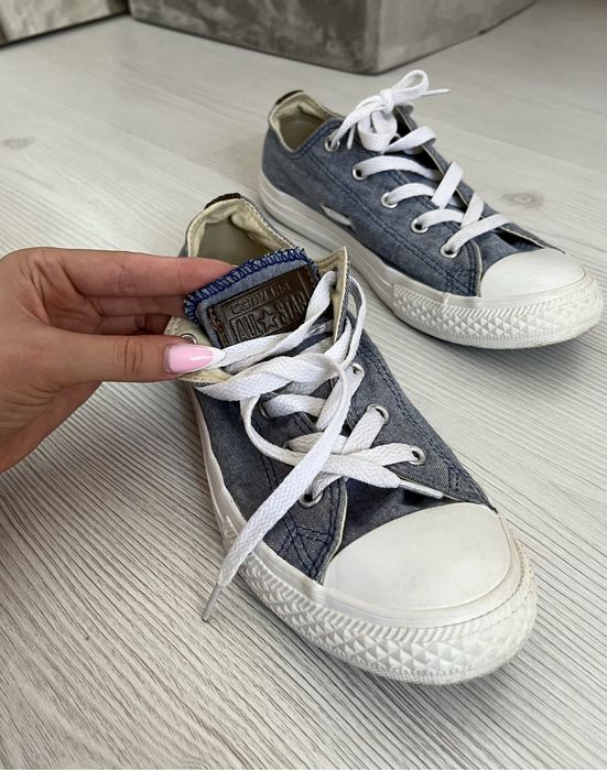 Дамски дънкови кецове Converse