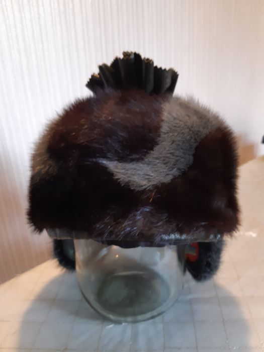 Шапка женская норковая ,размер 56