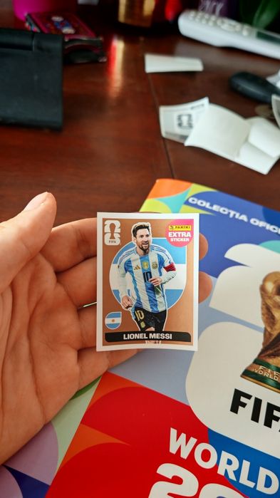 Panini  Extra Sticker Messi. World cup 2026
