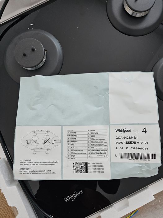 Plita Whirpool GOA 6425/NB1