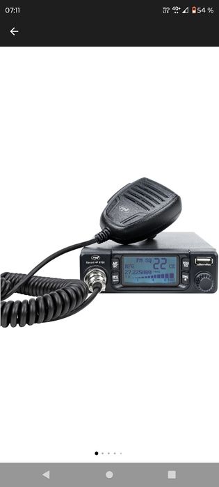 Nouă!Vind stație radio cb PNI 9700 cu USB!