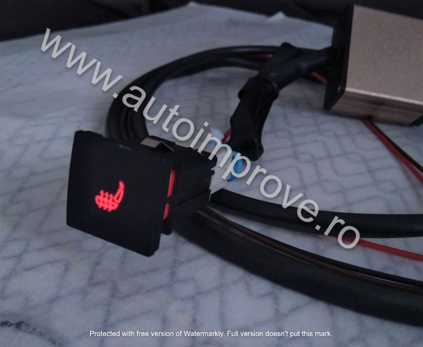 Kit Incalzire Scaun Fibra de Carbon VW GOLF JETTA