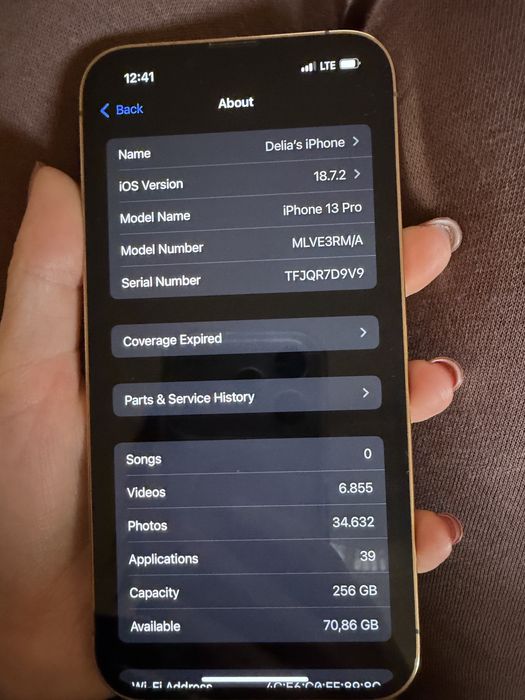 IPhone 13 Pro 256 GB - telefon complet functional