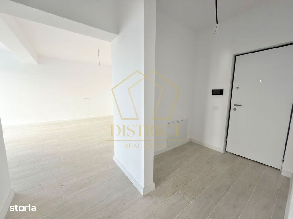 Apartament cu 2 camere, 54 mp utili la parter finalizat la asfalt in G