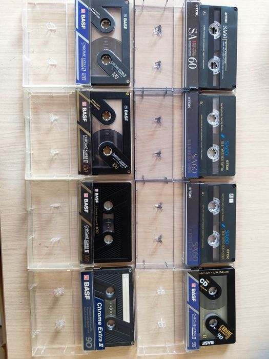 Casete crom și metal