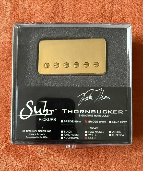 Suhr Thornbucker Bridge Gold хъмбъкер адаптер