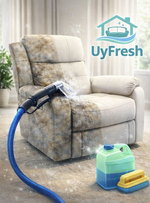 Чистка мягкой мебели на дому Ташкент