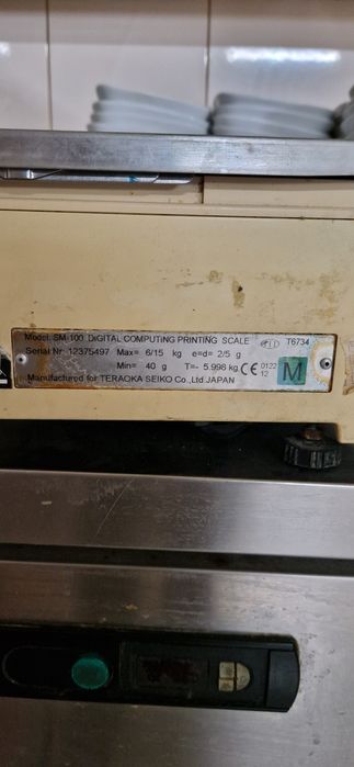 Cantare digitale cu imprimanta SM 100 Computing Printing Scale Japan