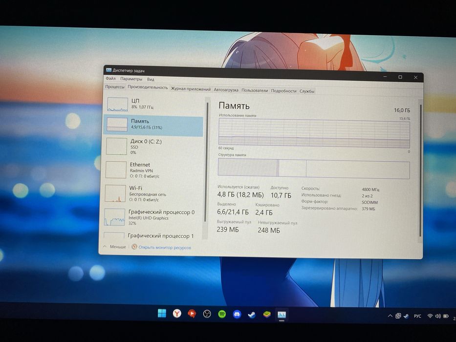 Ноутбук Asus Tuf Dash F15