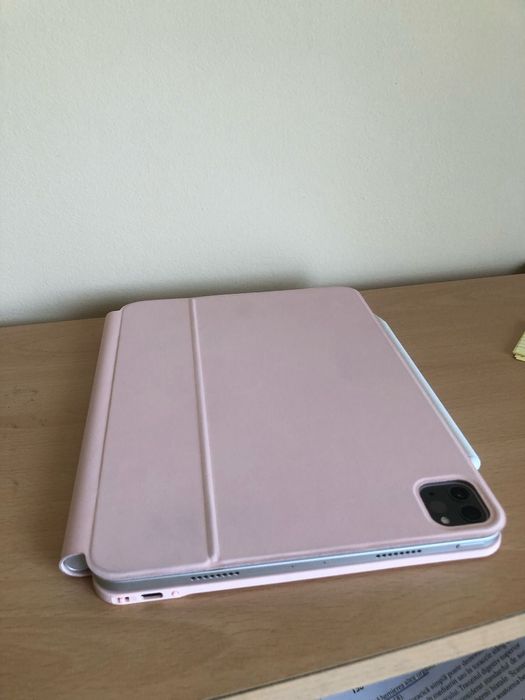 Husă ROZ cu tastatură pentru iPad/Pro 1/2/3 si iPad Air 4/5, 11 inch