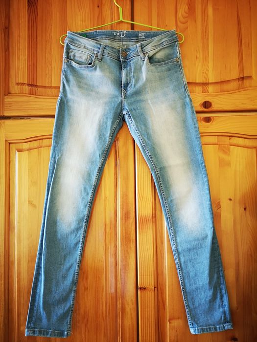 Мъжки светло сини дънки | Light wash